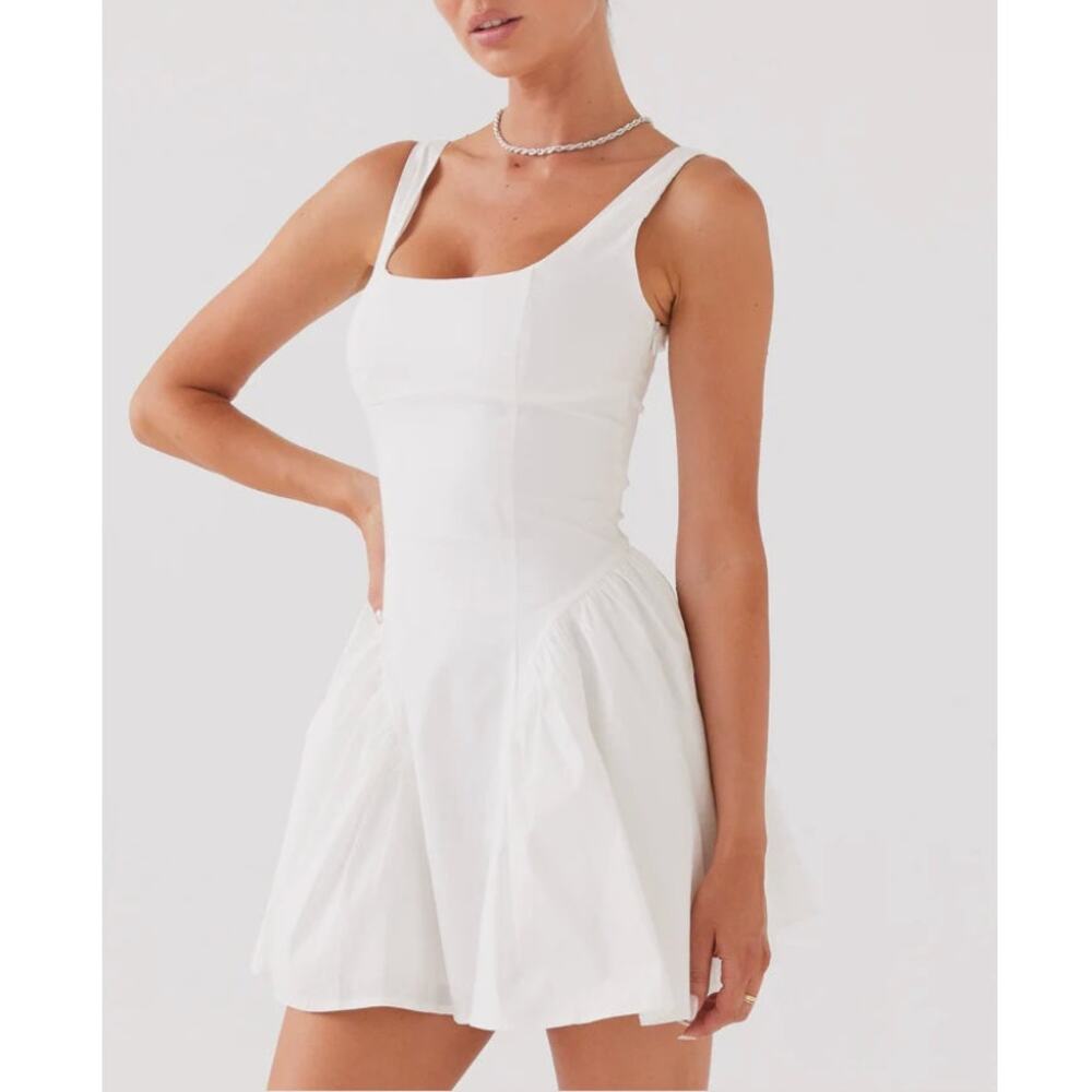 Peppermayo White Mini Dress